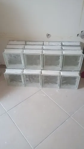 Blocos de vidro