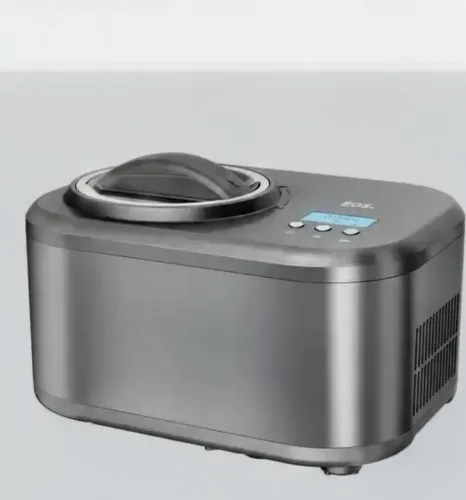 Máquina de sorvete nova com caixa e manual