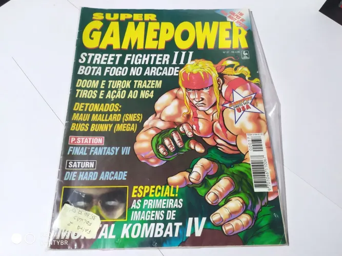 Revista Super Game Power com detonados