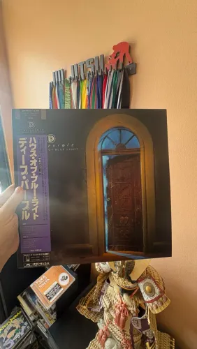 Deep purple ?the house of blue light? importado japão ? completo obi + encarte