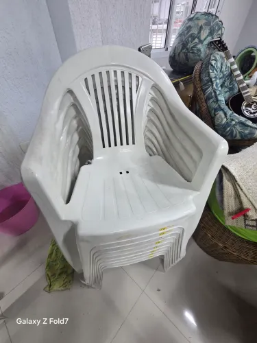Cadeiras para festas usadas R$ 25 cada