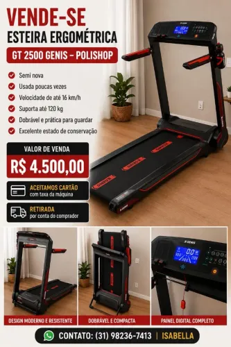 Esteira Polishop gt2500 genis