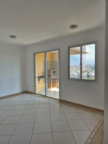 Apartamento para locação na Vila Sfeir em Indaiatuba-SP: 3 quartos, 1 suíte, 2 salas, 2 ba