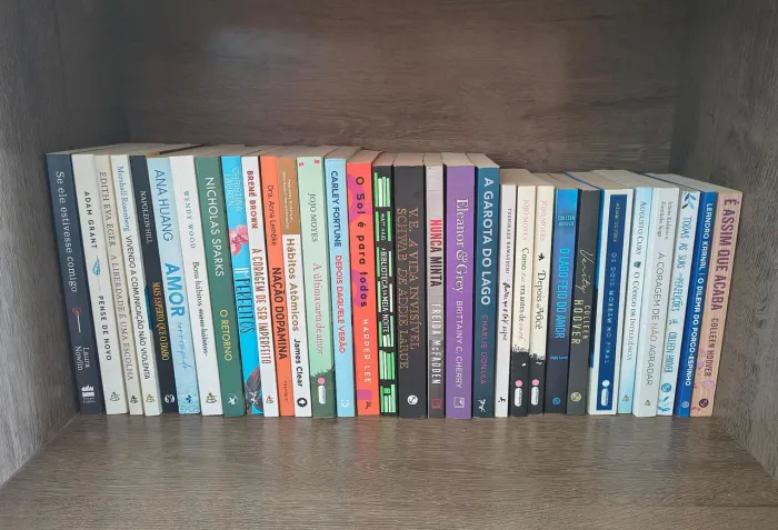 Livros usados, preço de desapego