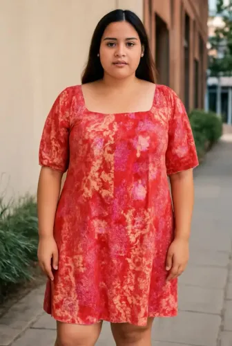 Vestido Kaktus Estampado XG