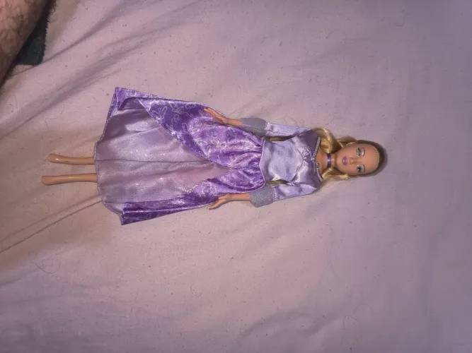 Boneca Barbie Dama Lilás Barbie em a Princesa da Ilha