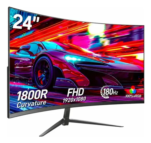 Monitor Rehisk 24Polegadas 180Hz curvo
