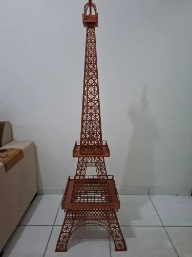 Torre Eiffel em MDF para decoração 