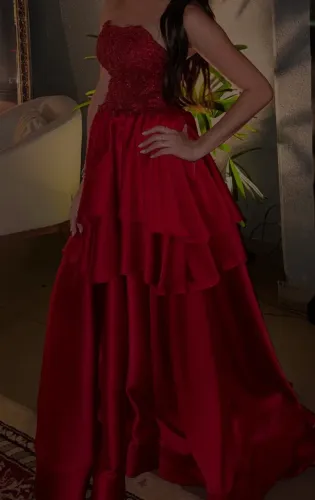 vestido longo de festa