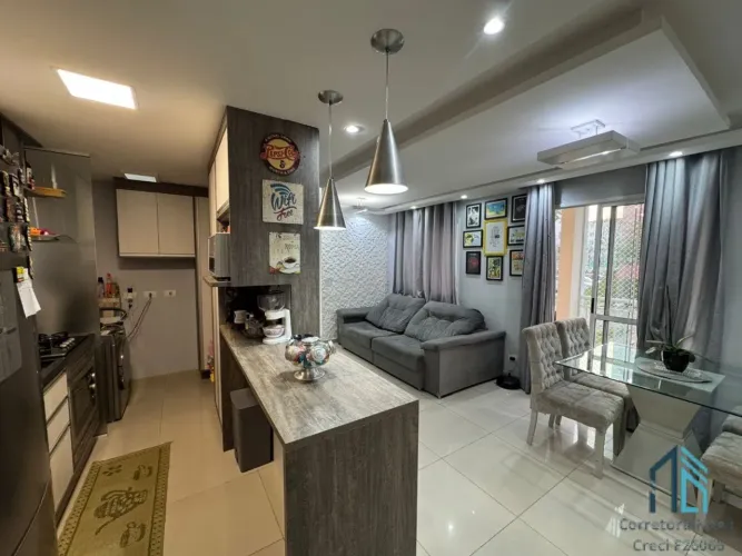 Apartamento Condomínio Clube, total segurança, 02 quartos, vaga, no Atuba em Colombo PR