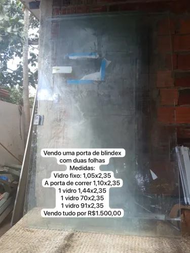 Vendo vidros 
