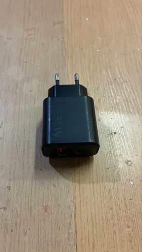 Base Carregador Celular Duplo USB e Tipo C Carga Rápida 55W