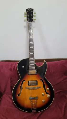 Guitarra semi acústica Hofma