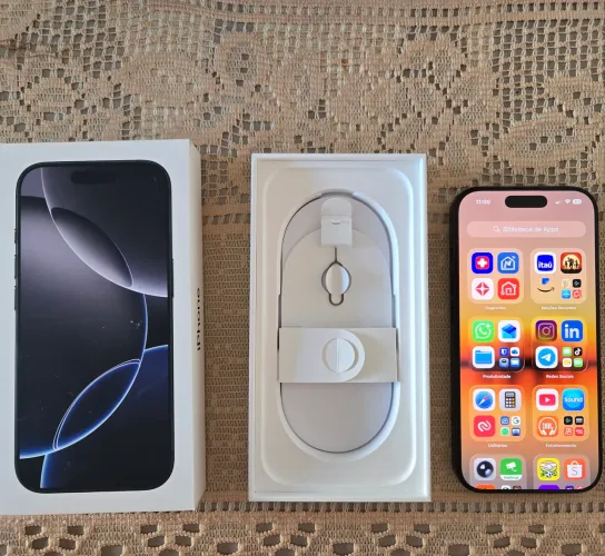 iPhone 16 Pro Preto 1TB (Garantia Apple)