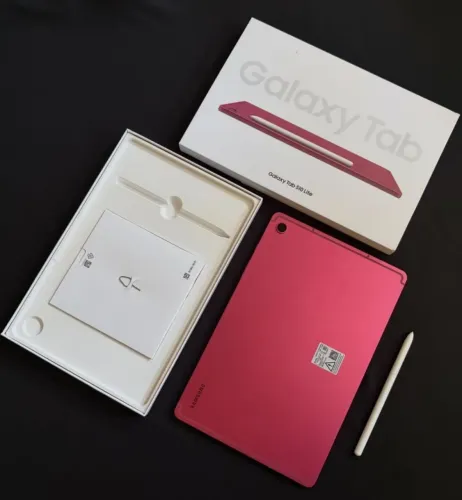 SAMSUNG GALAXY TABLET S10 LITE RED NA CAIXA COM NOTA FISCAL