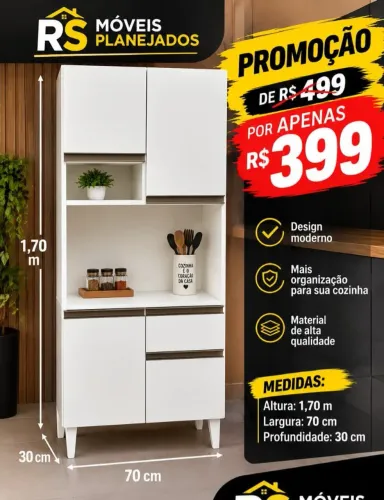 Armários Multiusos 100% MDF