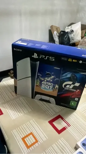 PlayStation 5 com 2 jogos lacrado garantia 