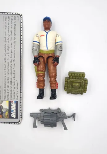 GI Joe Hardball 1988 com Filecard