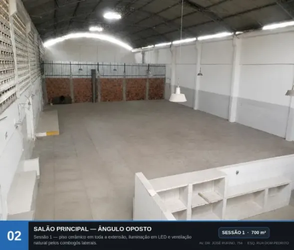 MA - Alugo Galpão 1050m² - Av. Dr. José Rufino. Por R$ 15.000,00