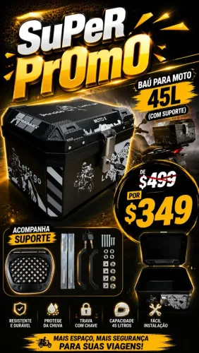 Baú 45L Super PrOmO 