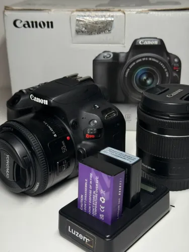 CÂNON SL2 KIT COMPLETO + 50mm