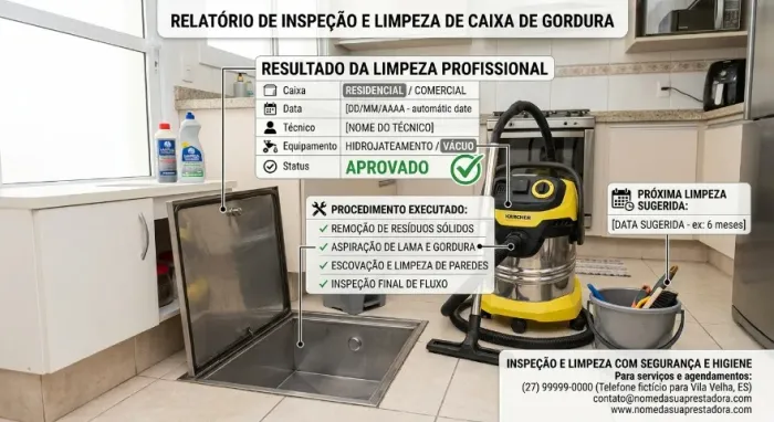 Limpeza de Caixa de Gordura - Serviço Rápido e Limpo