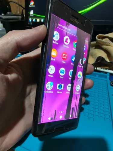 Celular Sony Xperia 64gb !!! Para conserto !!! fazer software e trocar tela