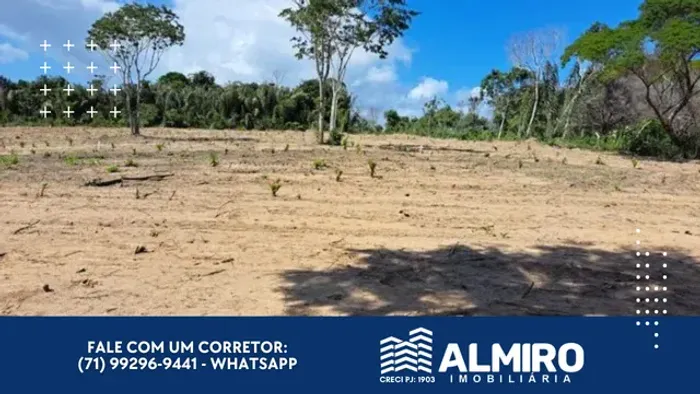 Lotes de 500 m² em Coqueiros de Arembepe