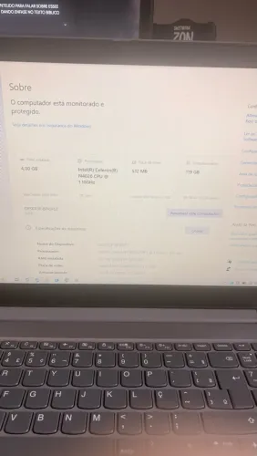 Notebook Lenovo