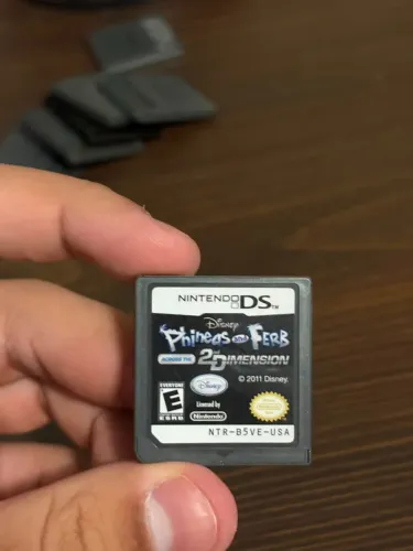 Jogo Phineas e Ferb Across the 2nd Dimension para Nintendo DS(apenas cartucho)