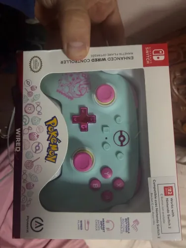 Controle com fio para Nintendo Switch especial Pokémon 