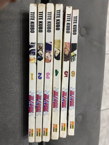 Mangás Bleach - Volumes 1 ao 6 - Início da Coleção - JBC