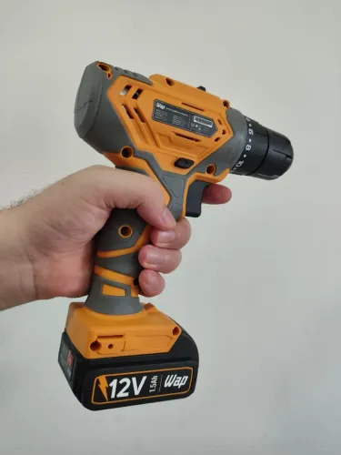 Furadeira e Parafusadeira da marca WAP 12V alta performance sem fio