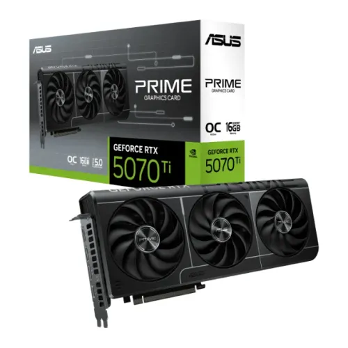 RTX 5070 TI, ASUS PRIME, 16GB - SOMOS LOJA