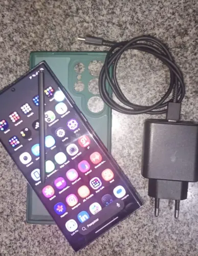 S23 ultra 256gb 12 Ram relógio galaxy classic 6 47m LTE Pra venda e trocar 