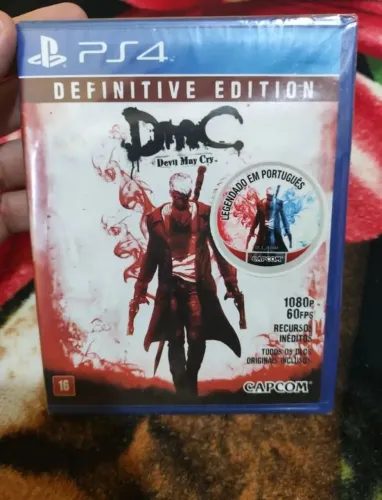 Jogo ps4 lacrado Dmc Devil may cry definitive edition