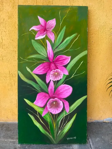 Pintura tela 0,50x1,00cm