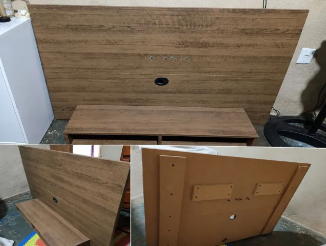 Painel para TV com Nicho