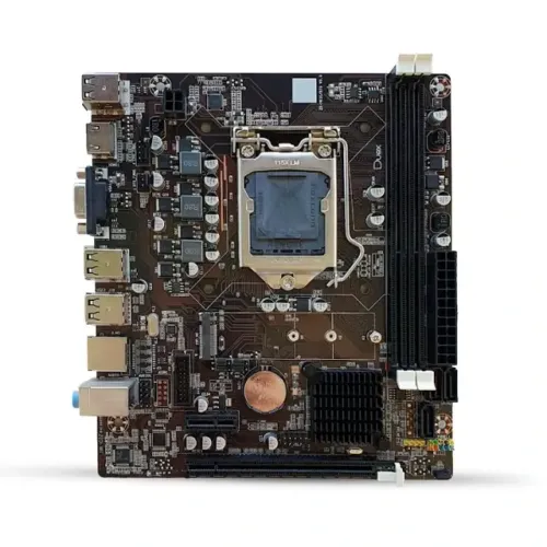 PLACA MAE NOVA ENTRADA SSD M.2 LGA 1155 Micro-ATX H61 M.2 SATA HDMI VGA