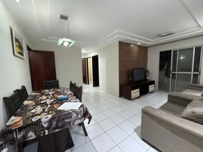 Alugo Apartamento com 3/4, 80m² Mobiliado, na Gruta de Lourdes Maceió-AL