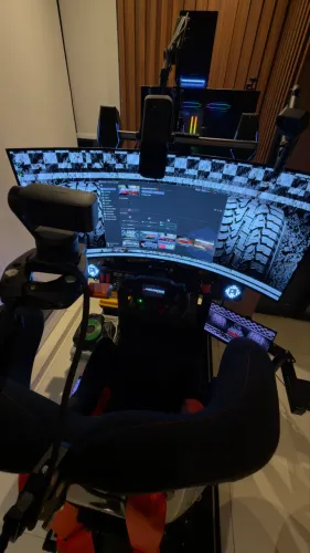 Cockpit Extremo Base PRS 28nm com Pc High end Rtx 5090
