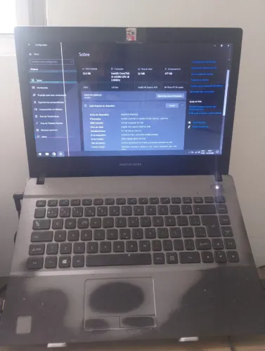 Notebook i5, 12gb ram e 512ssd