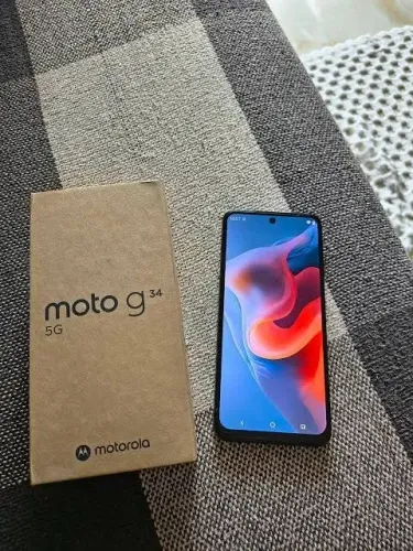 Celular Moto g34 (leia a descrição tem avaria)