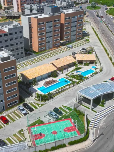 Imóvel para aluguel possui 45 metros quadrados com 2 quartos em Pajuçara - Natal - RN