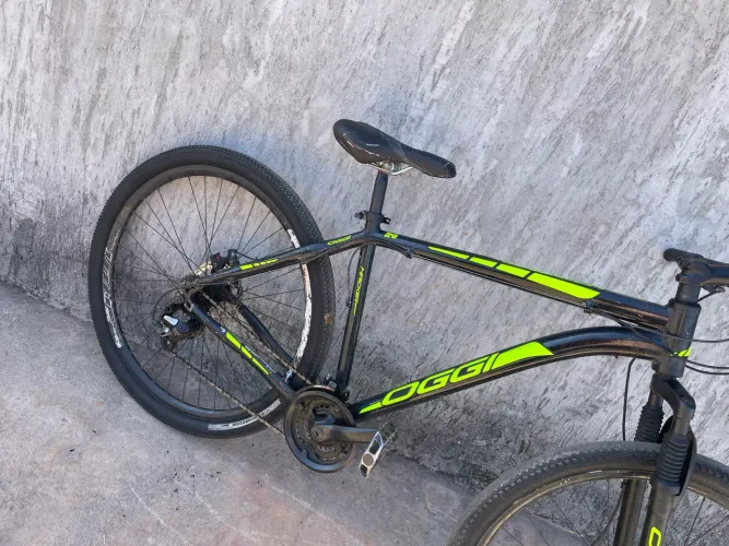 Bicicleta alumínio aro 29 com nota passo cartão 