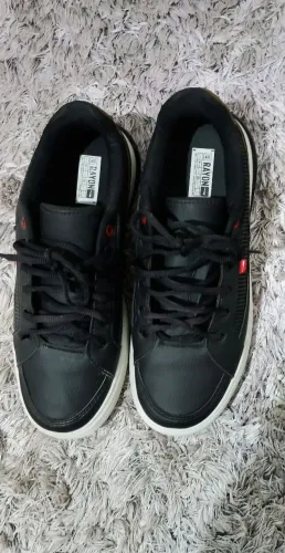 Sapatênis masculino Rayon preto tamanho 40