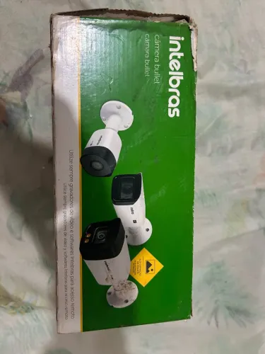 Câmera de vigilância interbras bullet