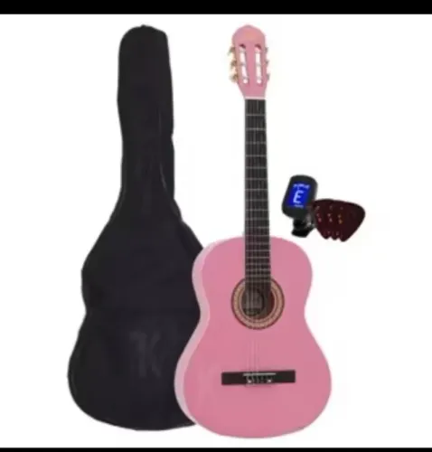 Violão rosa