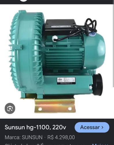 Turbina Soprador de ar HG1100