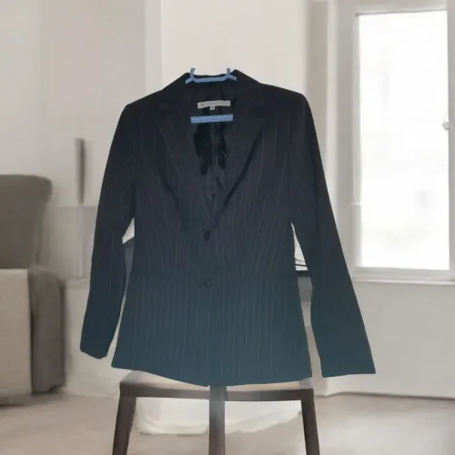 Blazer Preto com Listras P